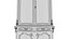 Two Doors Glass Cabinet by Modenese Gastone