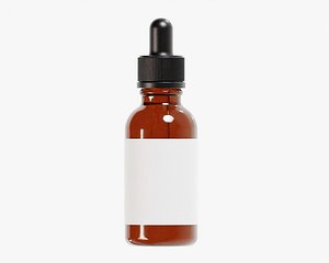 3D model Dropper Bottle1