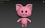 Character054 Rigged Pig