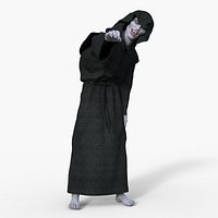 Vampire - Ancient Nosferatu low-poly 3d model