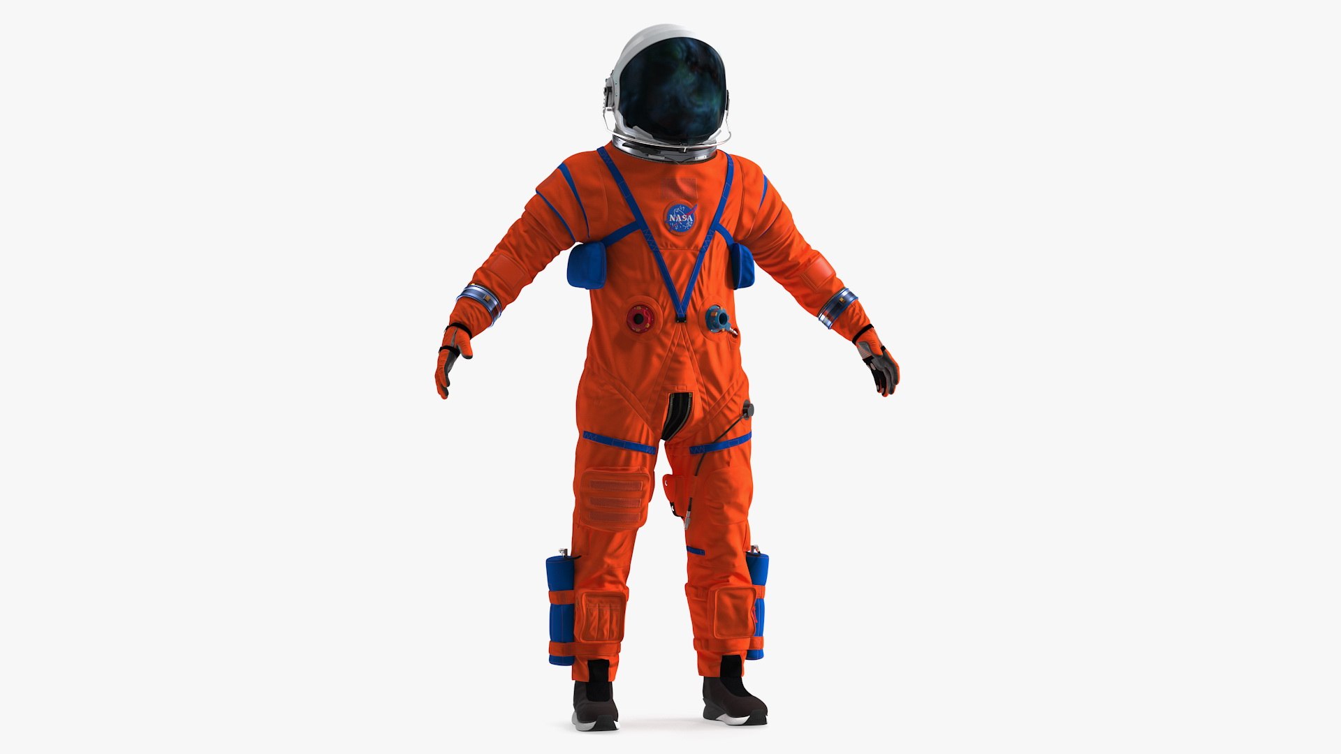 NASA OCSS Astronaut Spacesuit 3D model preview