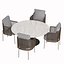Tape Cord Outdoor Little Armchair Neto Table