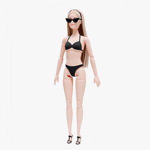 Barbie Swimsuit 3D model