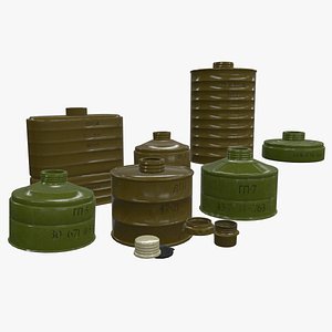 Filters gas mask pack