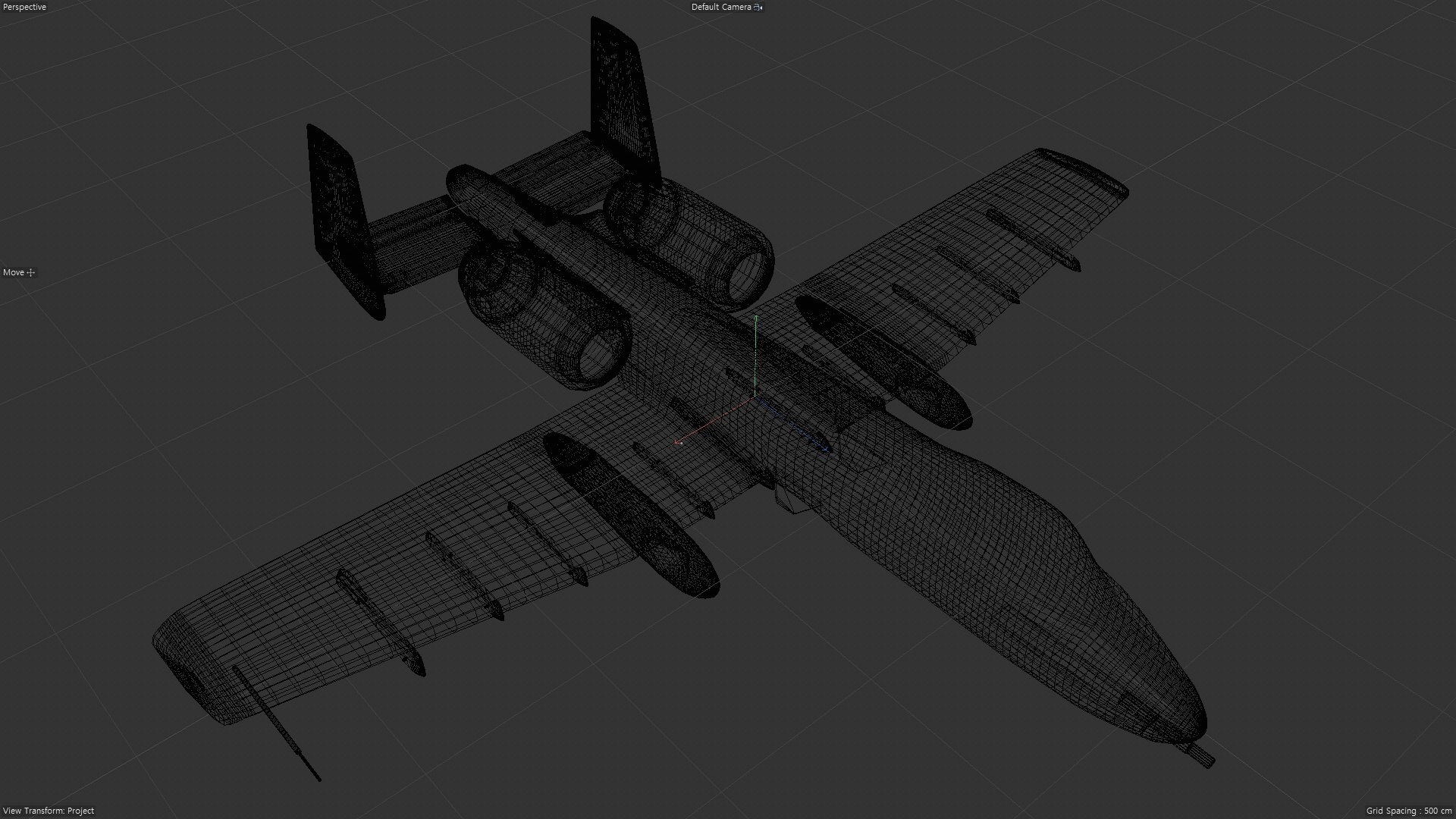 A-10-fighter Plane Model - Turbosquid 2080773