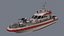 patrol boat haydar iran 3D