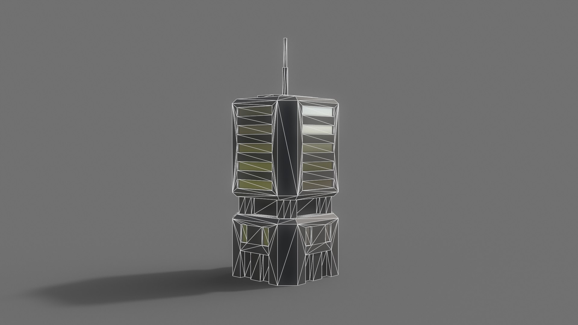 PBR Sci-Fi Building A22 Model - TurboSquid 2229310