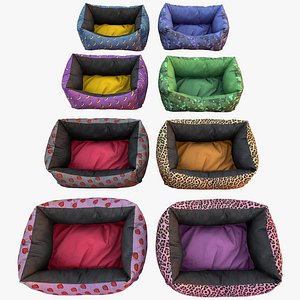 Bed Pet Pillow for Cats and Dogs Zoo Furniture model