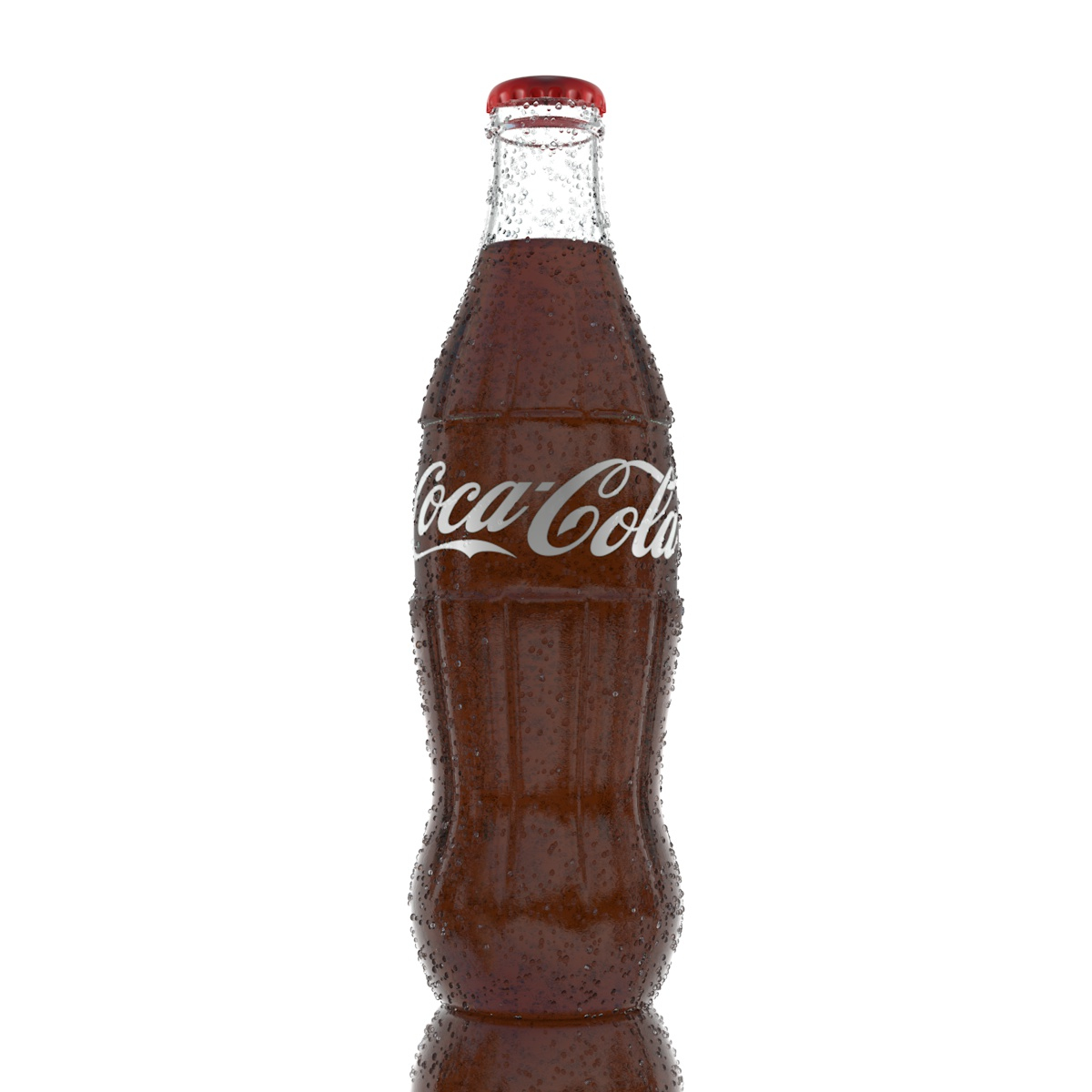 3D coke glass bottle - TurboSquid 1151703