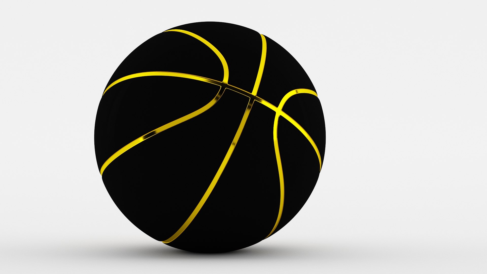 Basketball Ball Made Gold Prize On Stock Illustration 1758918584