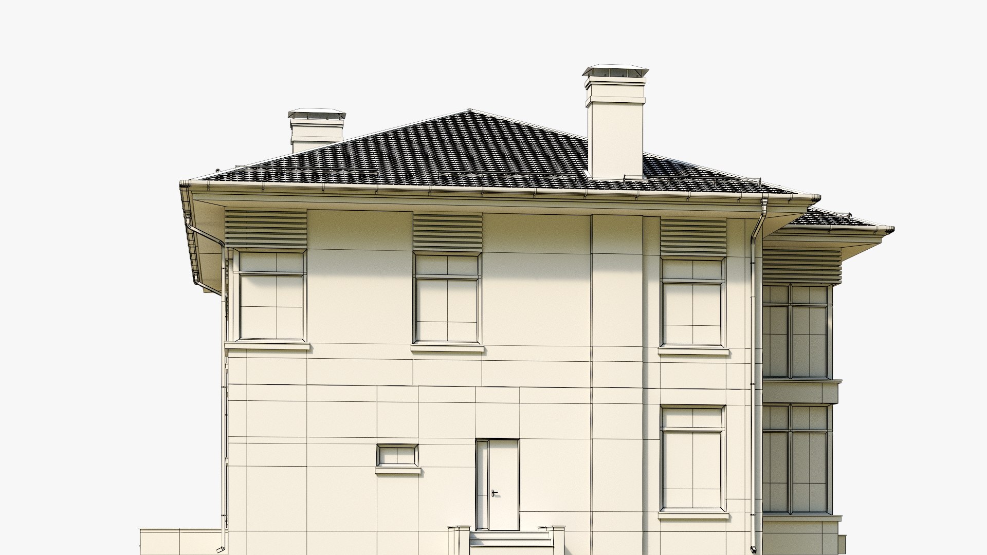 Residential House 29 3D model - TurboSquid 2103868