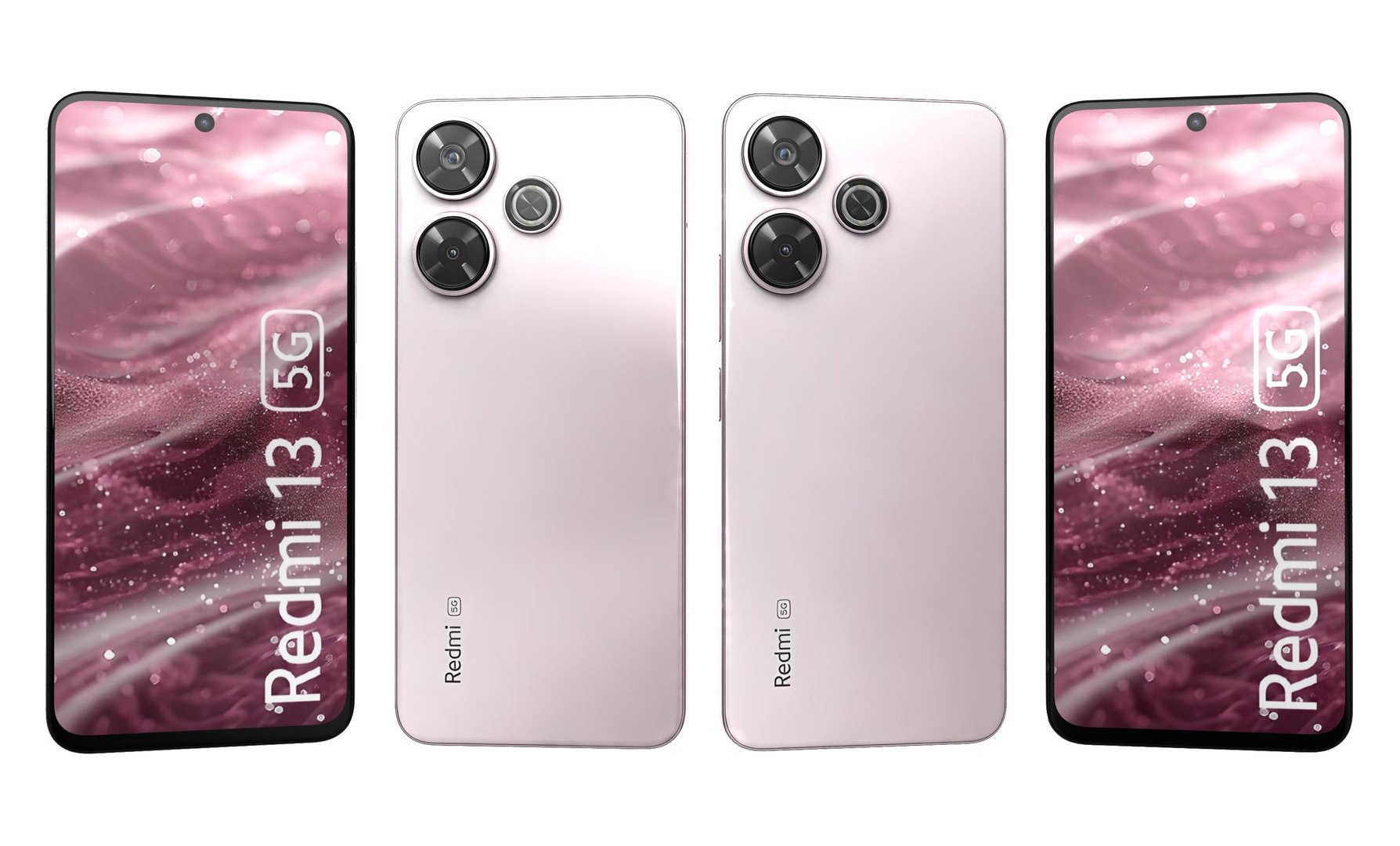 3D Xiaomi Redmi 13 5G Pink - TurboSquid 2261776