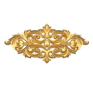 3D carved classic decorative ornament cnc 3d printing stl 40