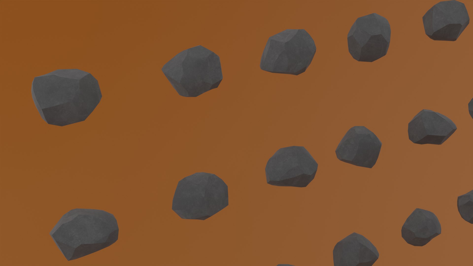 32 stones low-poly 3D model - TurboSquid 1610683
