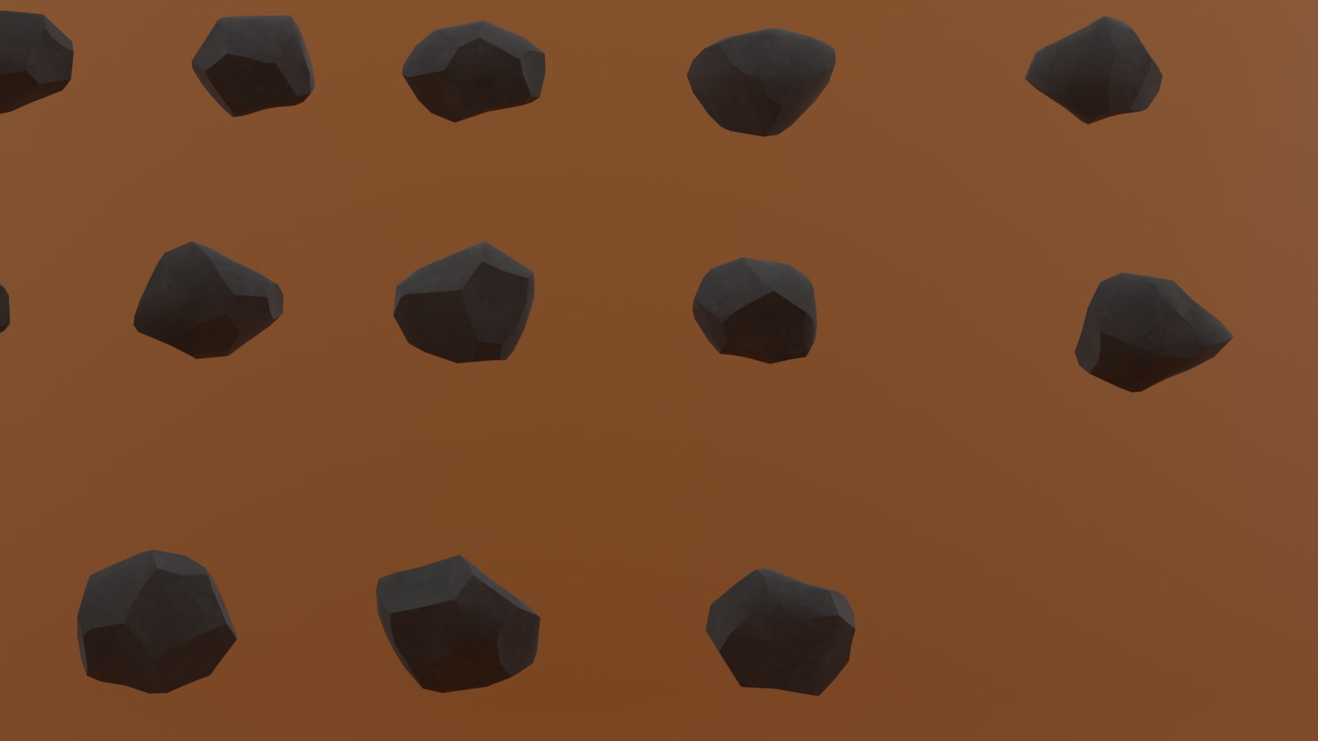 32 stones low-poly 3D model - TurboSquid 1610683