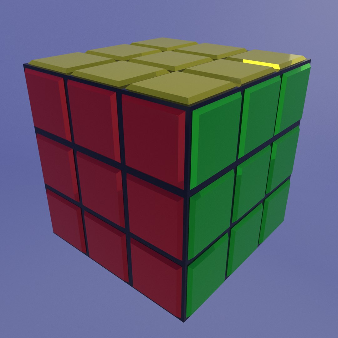 Cube 3d Blend