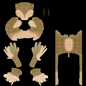 3d toon monkey