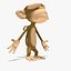 3d toon monkey