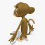 3d toon monkey