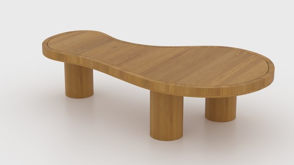 jean royere flaque table 3D model