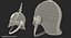 British Life Guard Cavalry Helmet 3D Model
