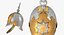 British Life Guard Cavalry Helmet 3D Model