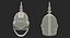 British Life Guard Cavalry Helmet 3D Model