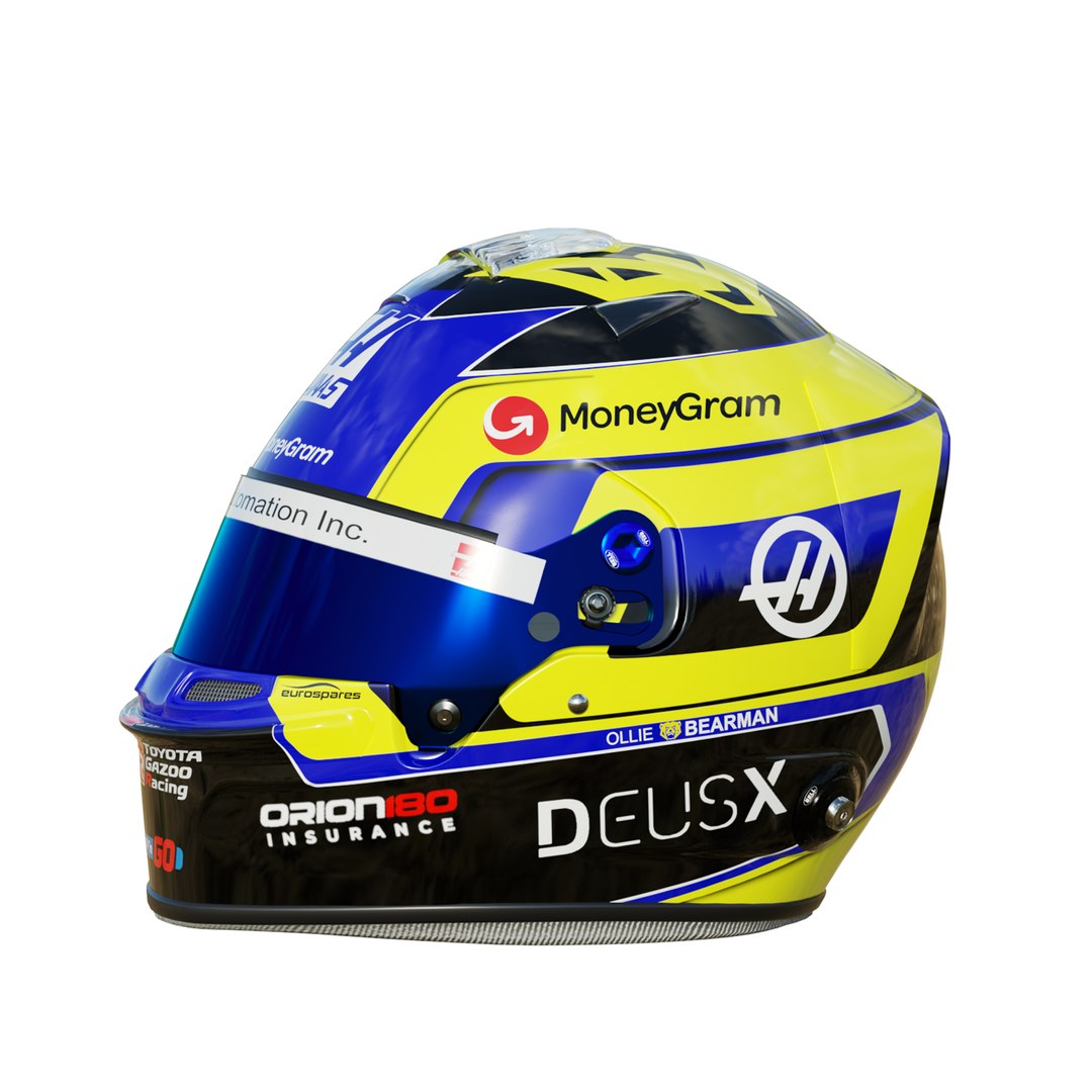3D F1 Oliver Bearman Helmet 2025 model https://p.turbosquid.com/ts-thumb/WD/LIQOHe/mJ/2/png/1743167162/1920x1080/fit_q87/c6b20040ca1aa6eeb2f3075523b8fc2c5f247479/2.jpg