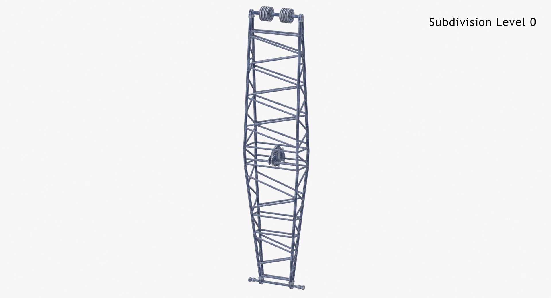 Crane d pivot section 3D model - TurboSquid 1680130