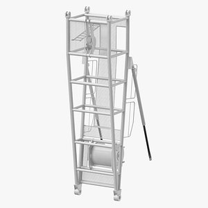 crane d pivot section 3D model