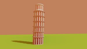 3D towerofpisa