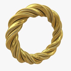 3D model Gold Bracelet