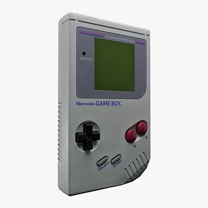 3D model Gameboy Game-Ready