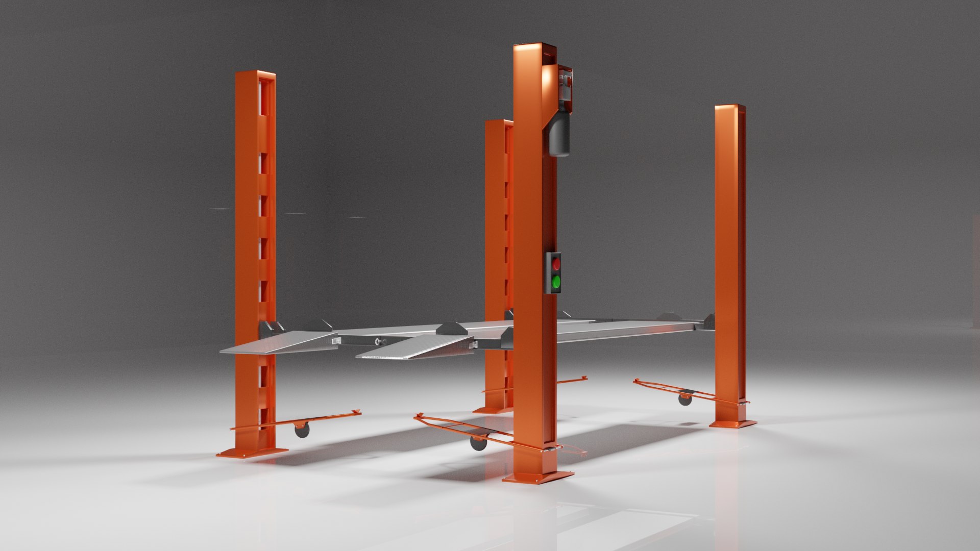 Hebebühne für Garage 3DModell TurboSquid 2031883