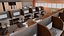 Espacio de oficina de realidad virtual