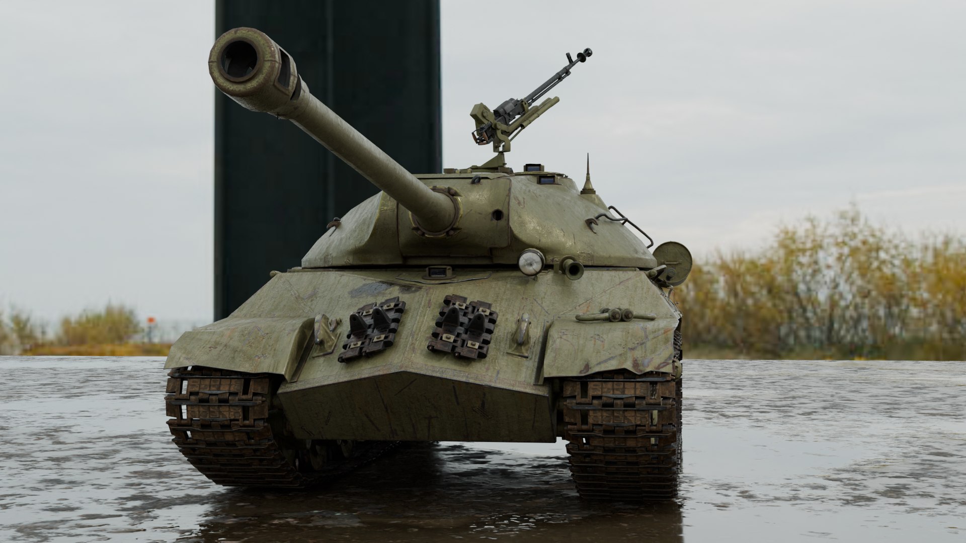 3D Realistic Tank PBR 4k Low-poly - TurboSquid 2400948