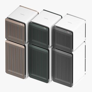 Samsung Bespoke cube air Tall and small 3D model
