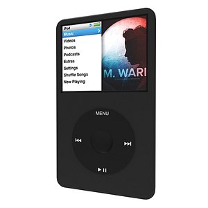 3D classic ipod model