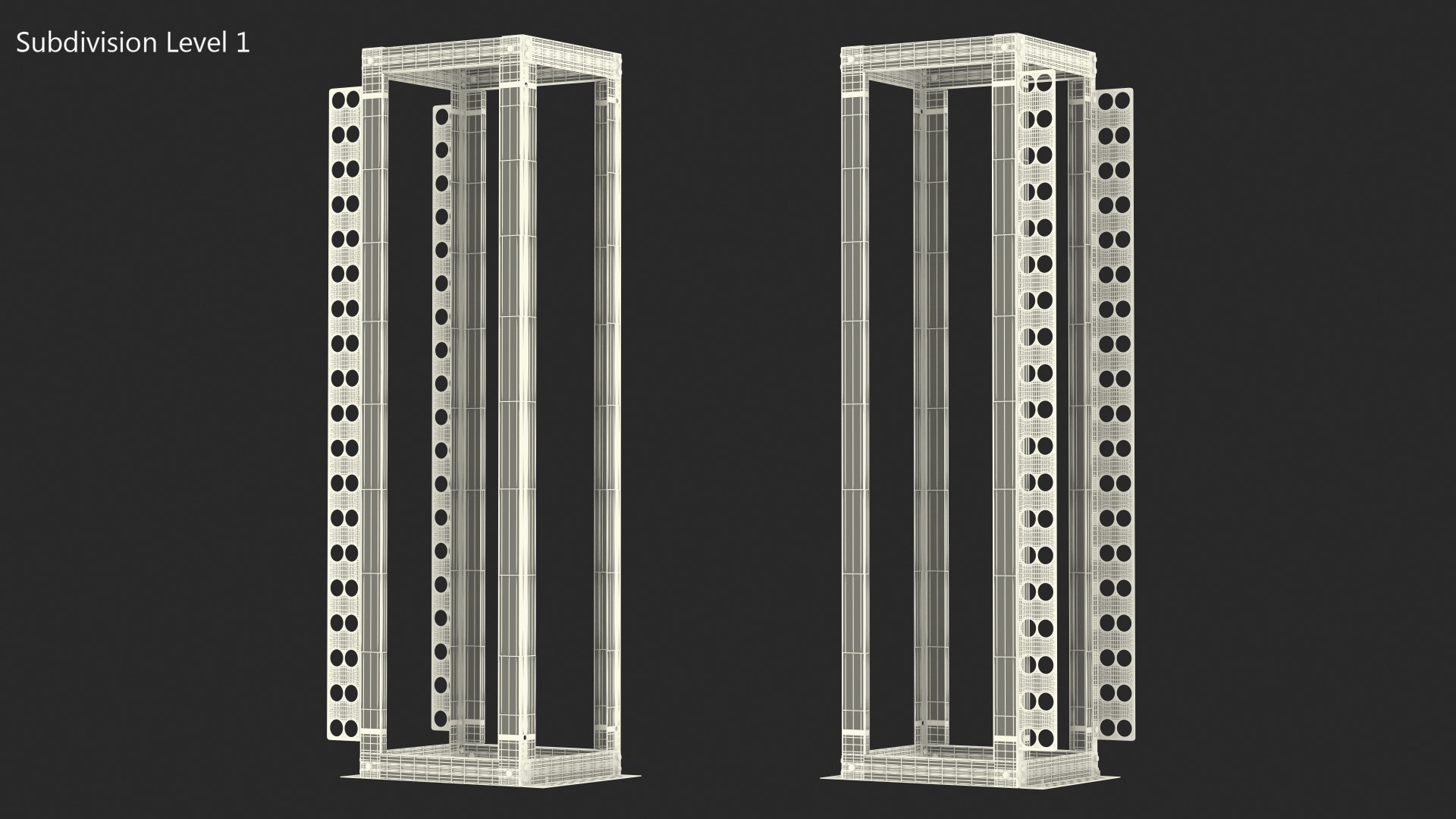 Open Frame Server Rack 50U Empty 3D model https://p.turbosquid.com/ts-thumb/WD/q6UjJr/NS/openframeserverrack50uemptymb3dmodel018/jpg/1643805673/1920x1080/fit_q87/e415420a2385ef171f99d845ea7f2b515e471496/openframeserverrack50uemptymb3dmodel018.jpg