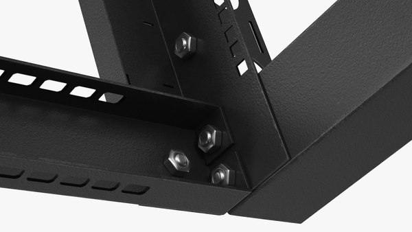 Open Frame Server Rack 50U Empty 3D model - TurboSquid 1848980