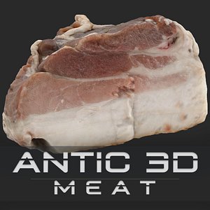 Meat with lard
