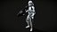 Clone heavy trooper phase 2 3D model