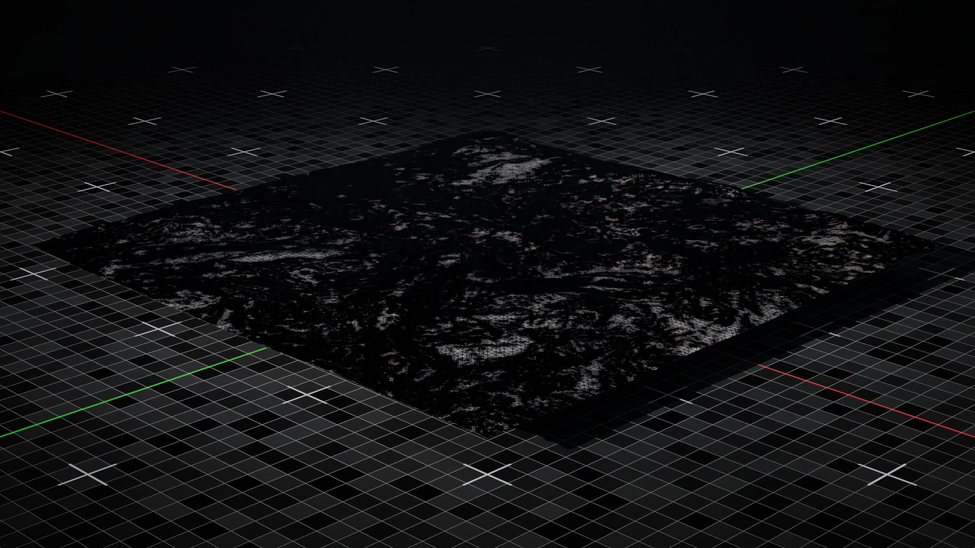 3D Volcano Terrain Flat Version 10 Model - TurboSquid 2192166