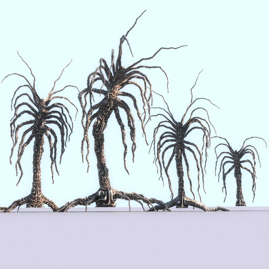 Alien Forest Pack 3D Model - TurboSquid 1949364