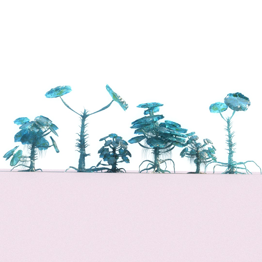 Alien Forest Pack 3D model - TurboSquid 1949364