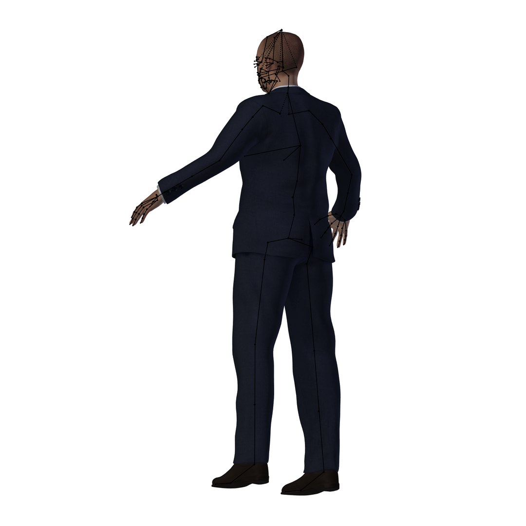 Businessman -- Rigged 3D Model - TurboSquid 1926344