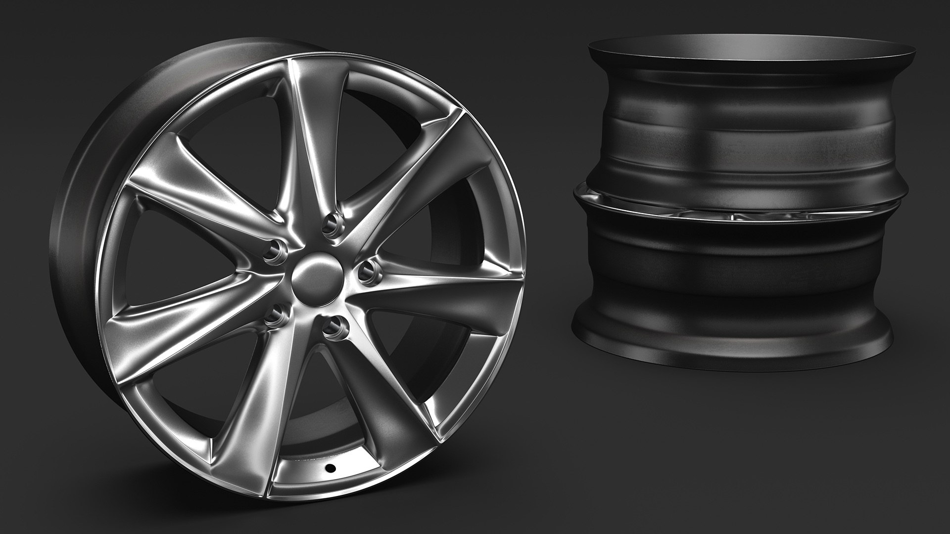 Car Wheel Rim 3D - TurboSquid 2056177