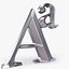 Free  3d  alphabet A