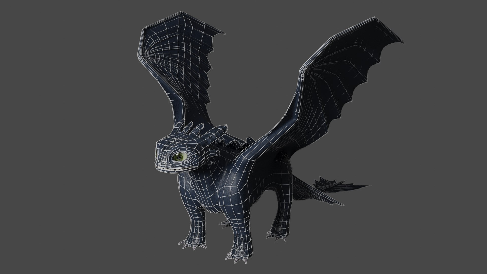 Dragon model - TurboSquid 1412900