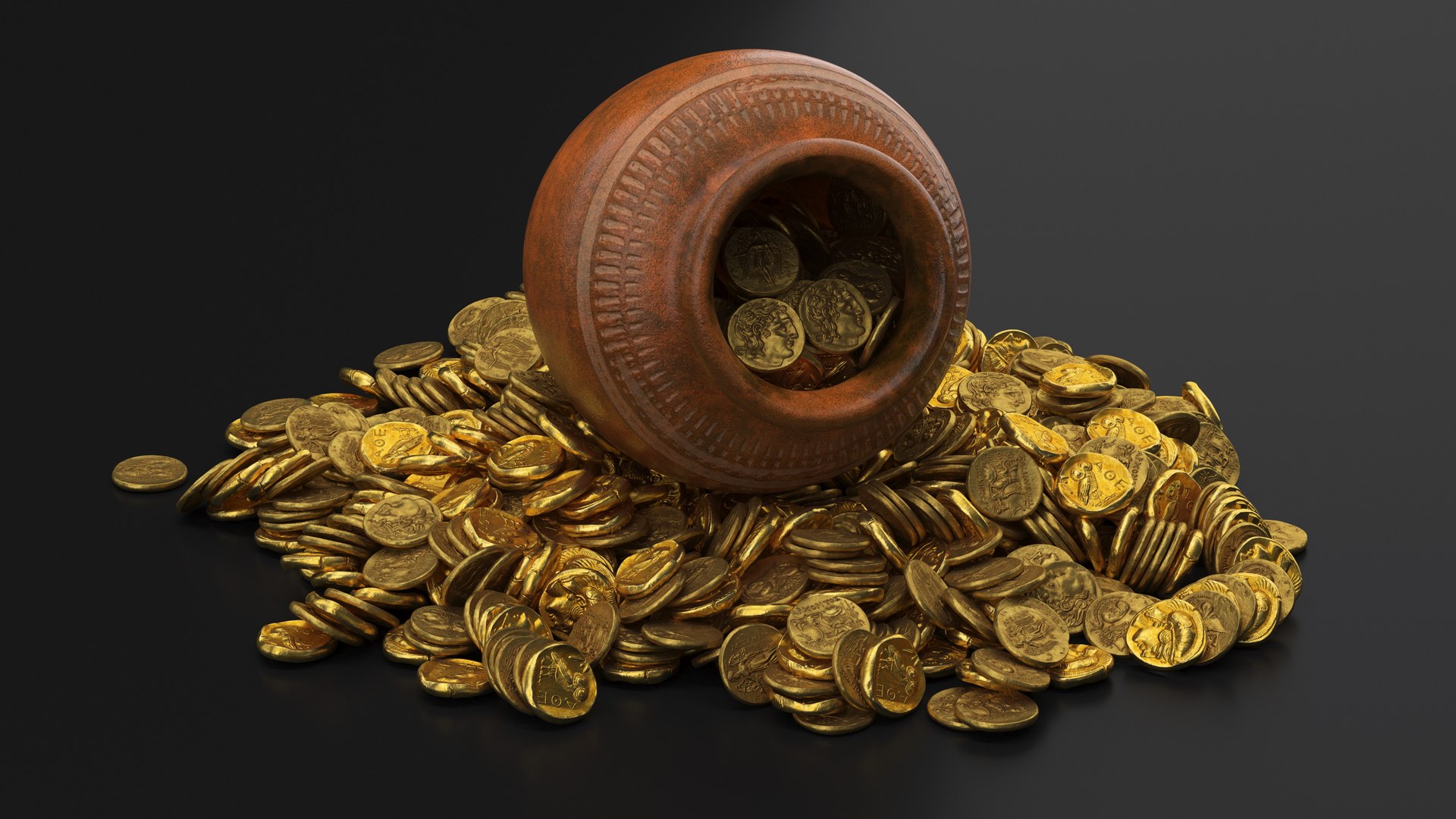 3D Gold Coins in Treasure Old Clay Pot https://p.turbosquid.com/ts-thumb/WE/AVF14C/Jv/goldcoinsintreasureoldclaypotvray3dmodel004/jpg/1670317907/1920x1080/fit_q87/163d74e349da7c66711b9f0b0c27ca65fe7b6733/goldcoinsintreasureoldclaypotvray3dmodel004.jpg